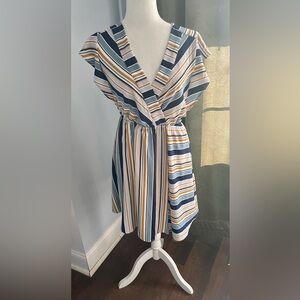 Monteau striped dress